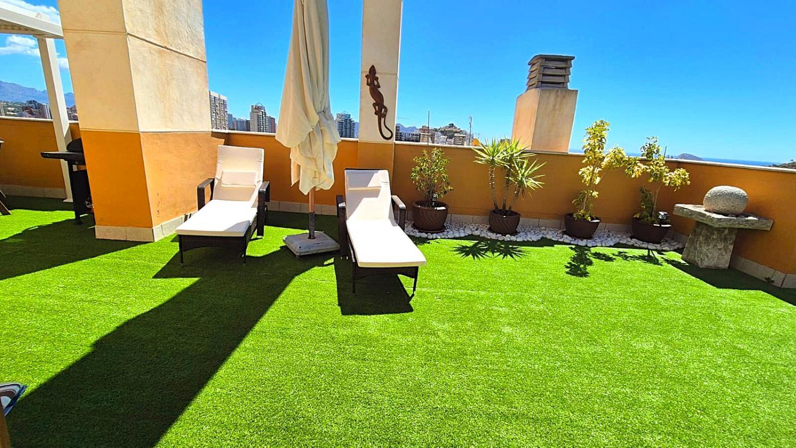 Beach Penthouse Apartment Benidorm Cala Cala de Finestrat Exteriér fotografie